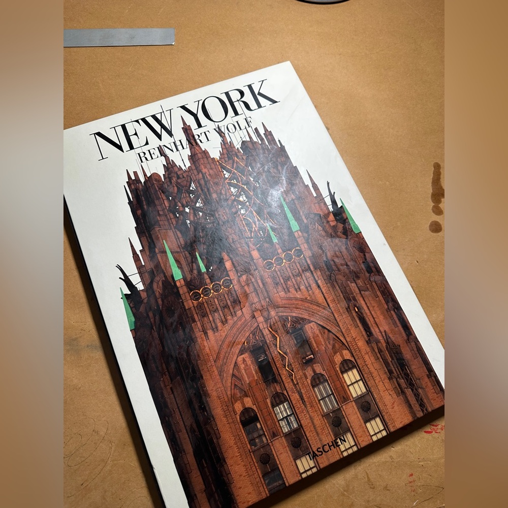 Taschen New York Coffee Table Book - White and Brown